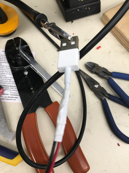 wires with heat shrink